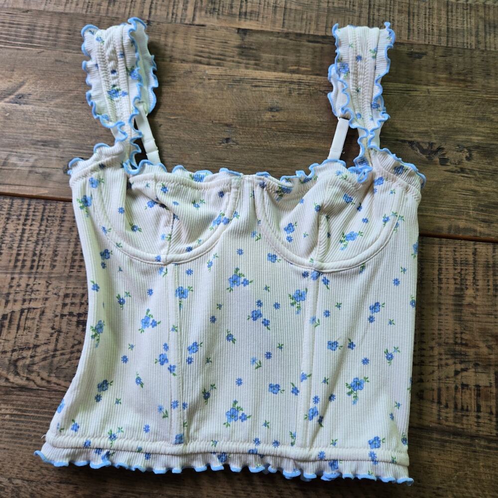 Urban Outfitters Lost In A Dream Bustier Tank Size S NWOT - Picture 2 of 6